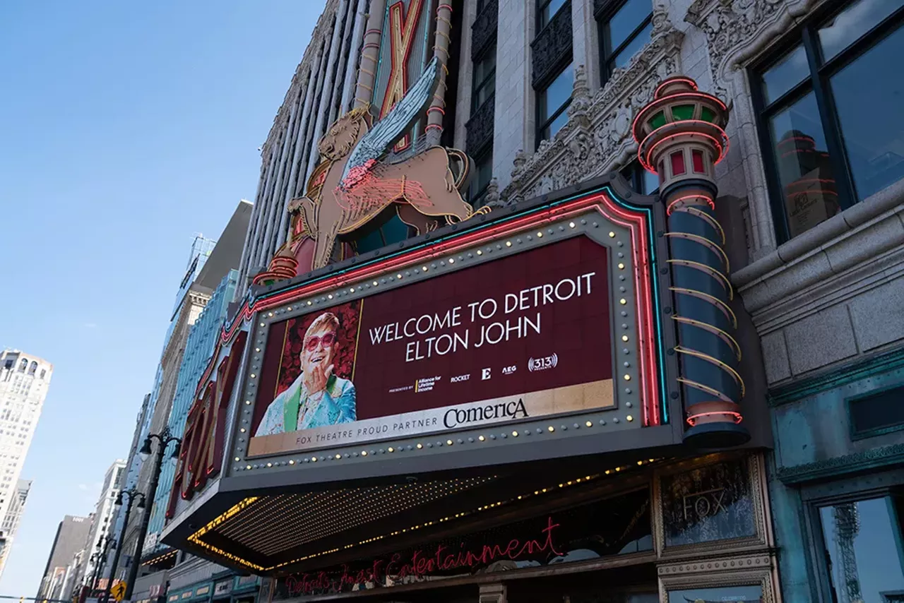 Image: Photos from Elton John’s final performance in Detroit