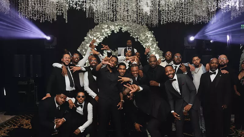 Image: Photos from rapper Payroll Giovanni and Kendra Parker’s star-studded Detroit wedding