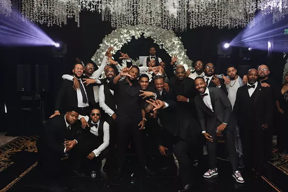 Image: Photos from rapper Payroll Giovanni and Kendra Parker’s star-studded Detroit wedding