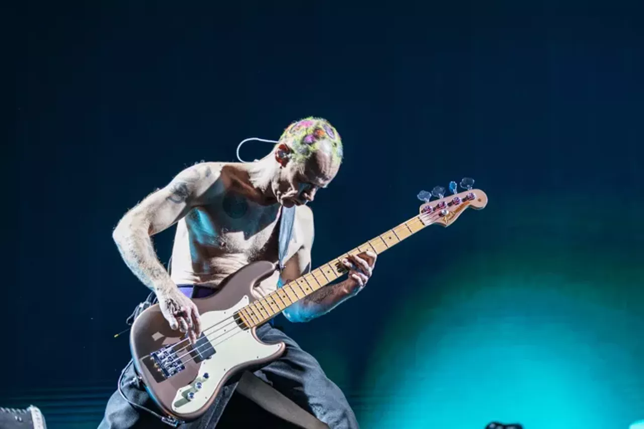 Image: Photos from the Red Hot Chili Peppers, the Strokes, and Thundercat concert at Detroit’s Comerica Park