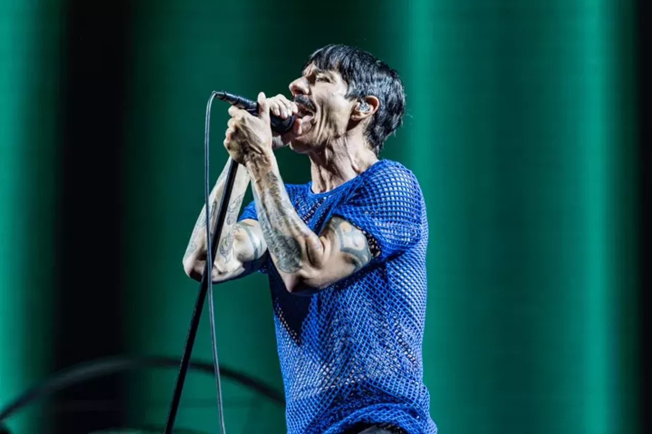 Image: Photos from the Red Hot Chili Peppers, the Strokes, and Thundercat concert at Detroit’s Comerica Park
