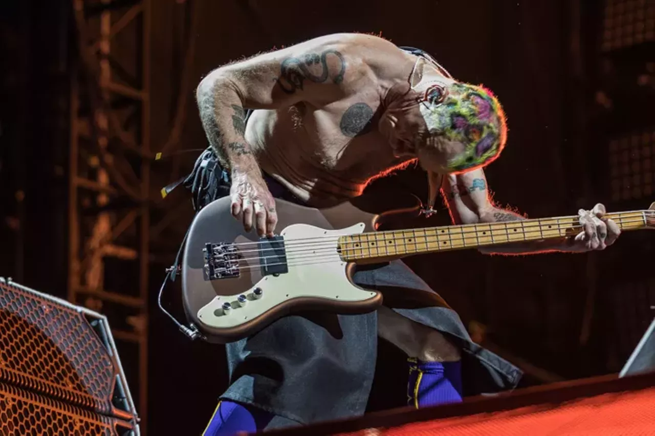 Image: Photos from the Red Hot Chili Peppers, the Strokes, and Thundercat concert at Detroit’s Comerica Park