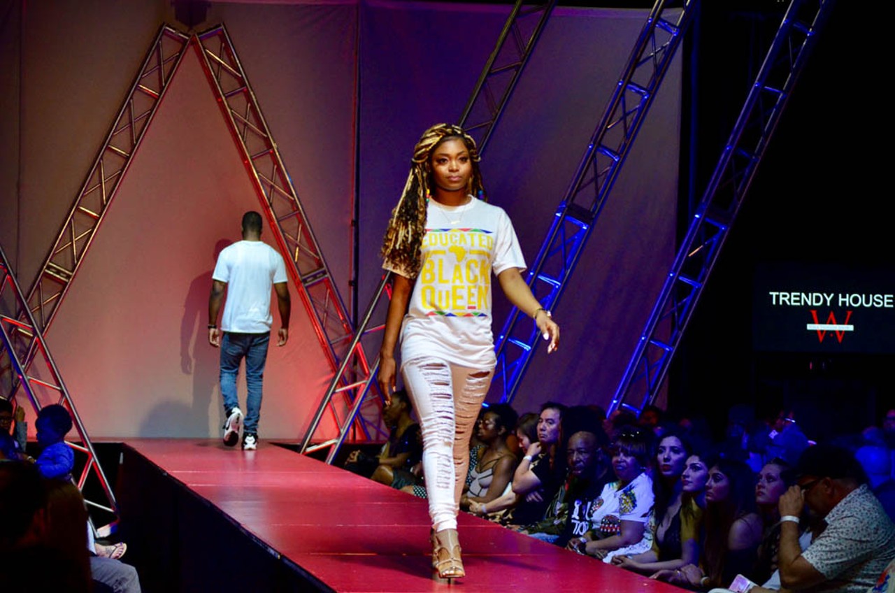 Photos from the Walk Fashion show at Detroit's Michigan Science Center