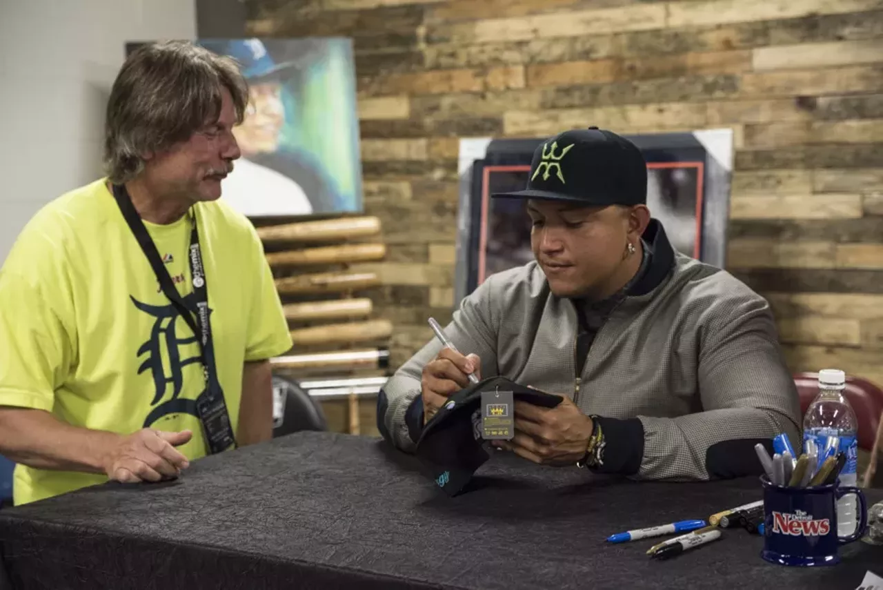 Image: PHOTOS: Miguel Cabrera's " Miggy Hat" launch at Second Story