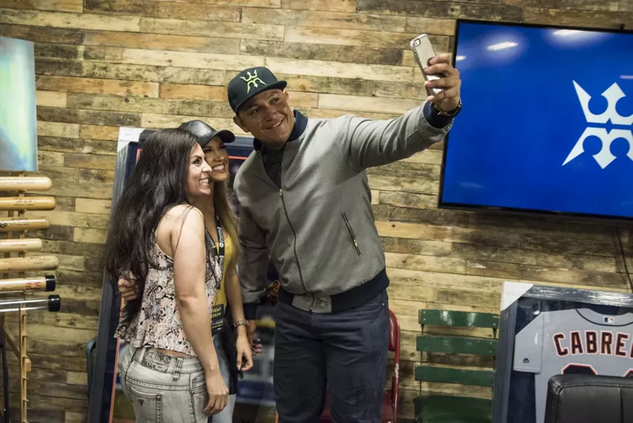 Image: PHOTOS: Miguel Cabrera's " Miggy Hat" launch at Second Story