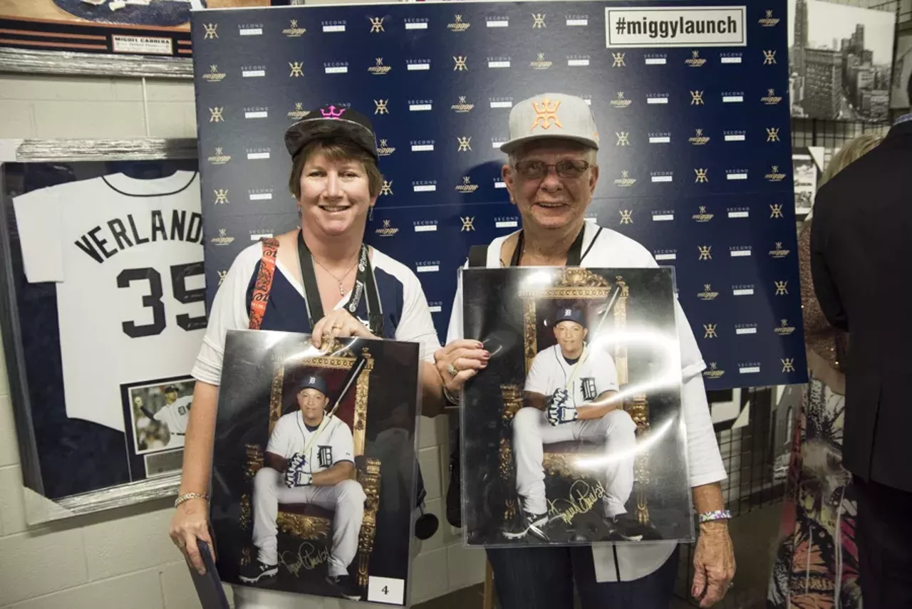Image: PHOTOS: Miguel Cabrera's " Miggy Hat" launch at Second Story