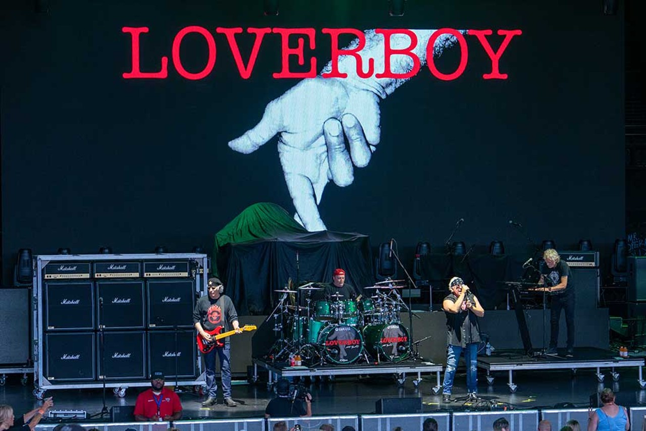 Photos: Sammy Hagar (Best of ALL Worlds tour) with Loverboy at Pine Knob