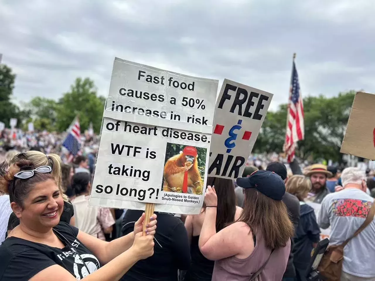 Image: Photos show powerful turnout at Detroit ‘No Kings’ protest against Trump