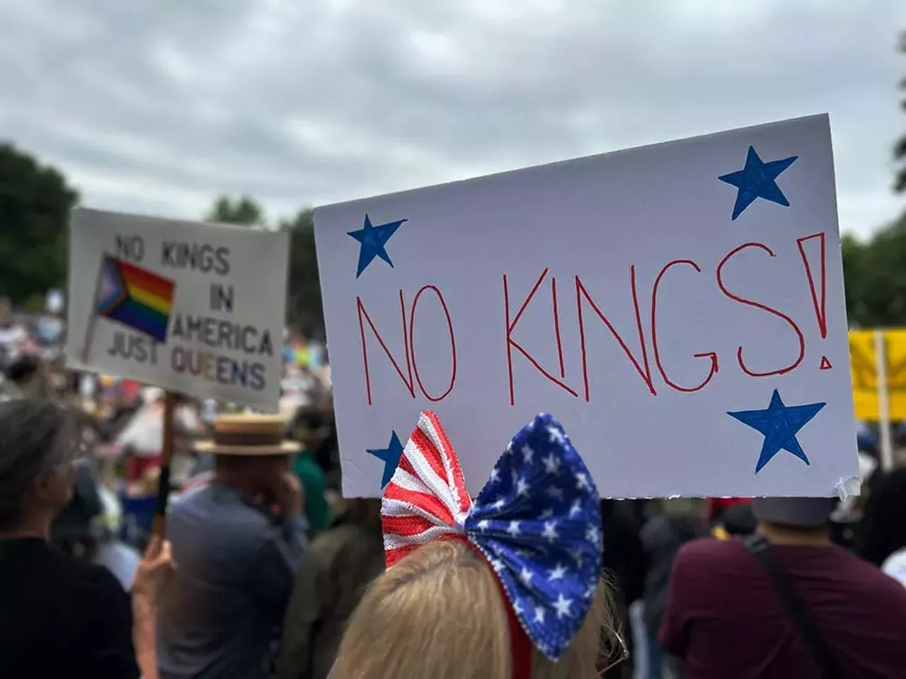 Image: Photos show powerful turnout at Detroit ‘No Kings’ protest against Trump