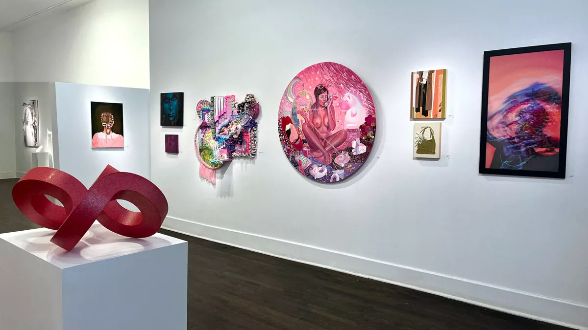 Image: Female Gaze is on view at Playground Detroit through April 19.