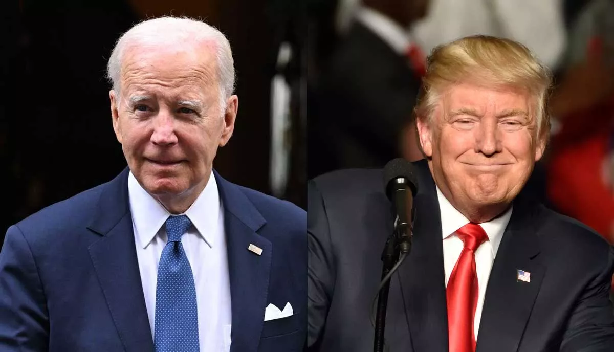 Image: The 2024 election is shaping up to be a Biden-Trump rematch.