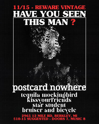 Postcard Nowhere Flier