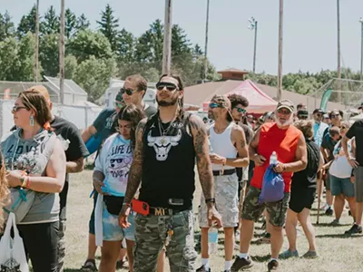 Attendees at the 2022 Cannabash festival.