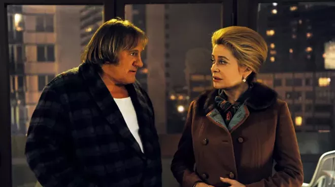 Deneuve and Depardieu have earned the right to be mediocre.