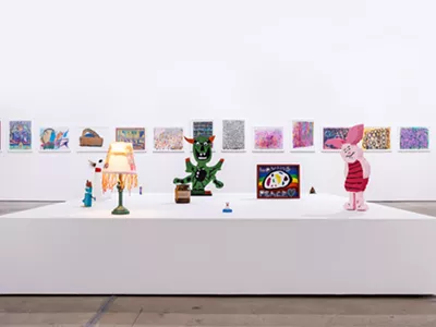 Intimacy: The Artistic Community of PASC is on view at MOCAD until Jan. 14, with an artist walkthrough slated for Jan. 12.