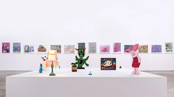 Intimacy: The Artistic Community of PASC is on view at MOCAD until Jan. 14, with an artist walkthrough slated for Jan. 12.