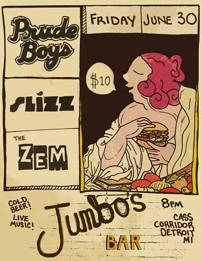 Image: Prude Boys, SLIZZ, the ZEM (first show!)