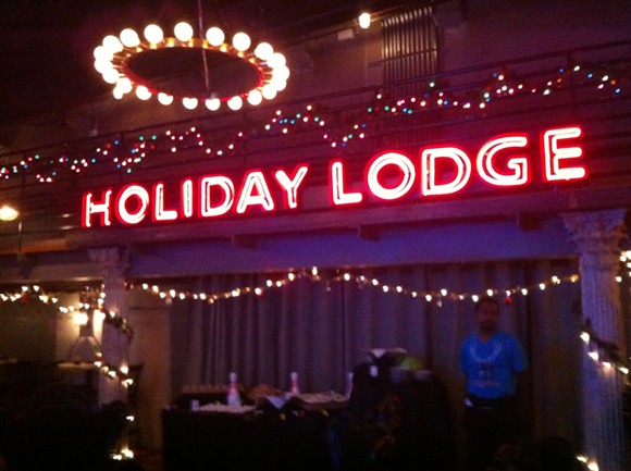 Punch Bowl's Holiday Lodge features billiards, and a pleasant fireplace to relax. - RYAN FELTON