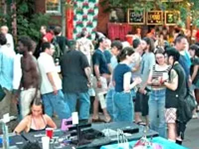 Image: Punk-rock block party