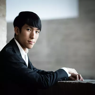Image: Pianist Eric Lu performs with the Ann Arbor Symphony Orchestra