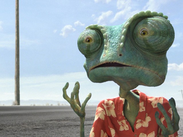 Johnny Depp is Rango: Hipster parents welcome.