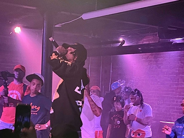 Rapper Boldy James performs first post-car crash show in Detroit