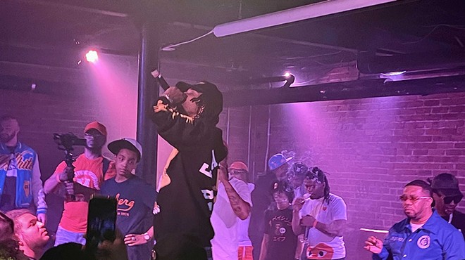 Rapper Boldy James performs first post-car crash show in Detroit