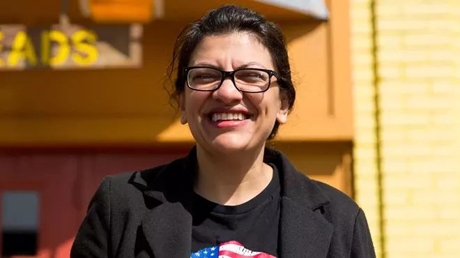Image: Rashida Tlaib calls for cash payments to young people experiencing homelessness