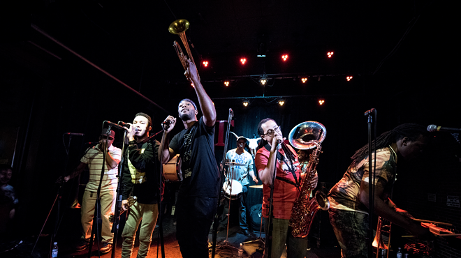 Image: Rebirth Brass Band brings New Orleans sound to Ferndale's Magic Bag