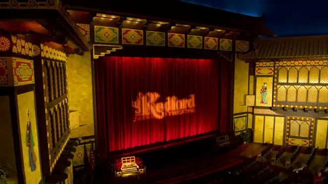 The historic Redford Theatre in Detroit.