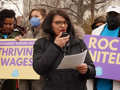 U.S. Rep. Rashida Tlaib.