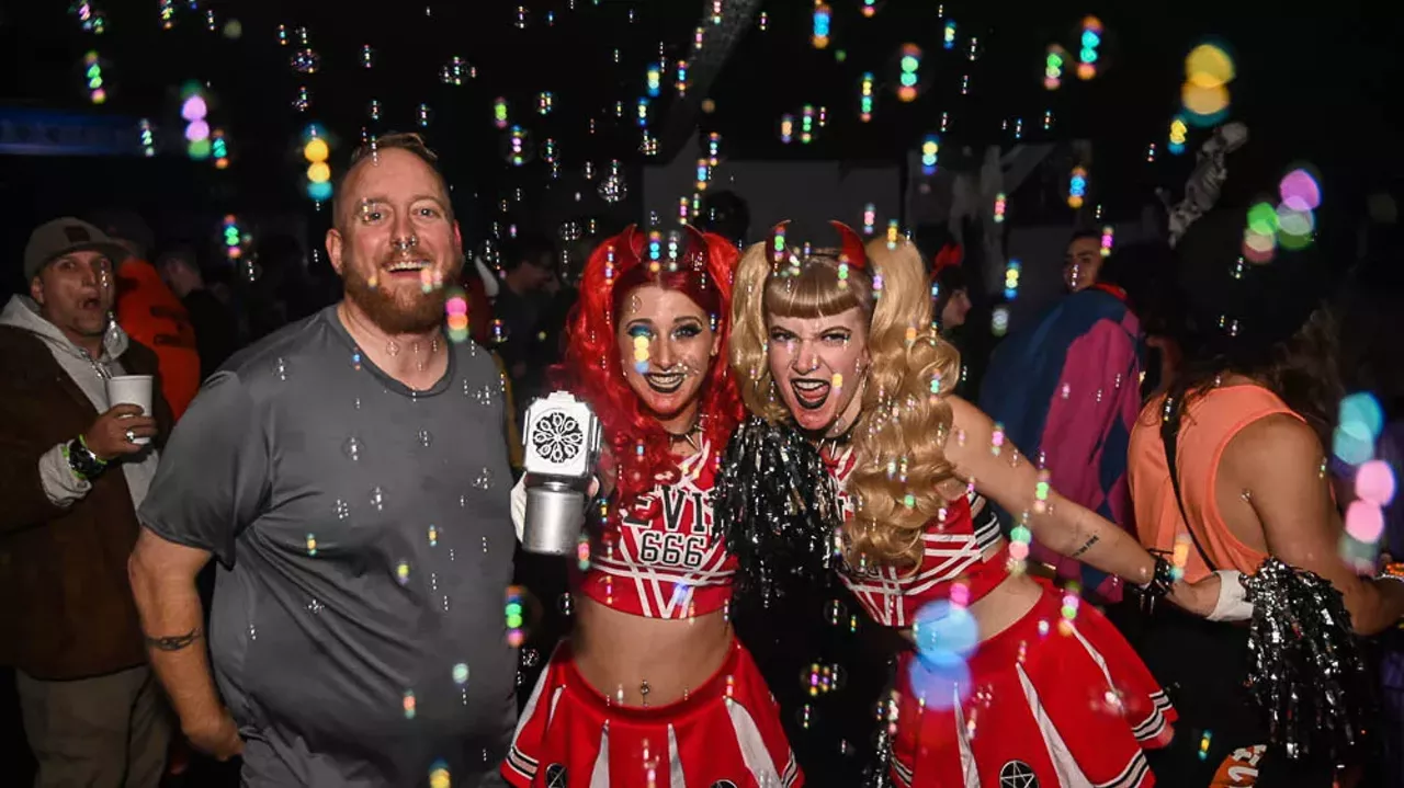 Image: Revelers danced the night away at Elektricity’s Rave from the Grave