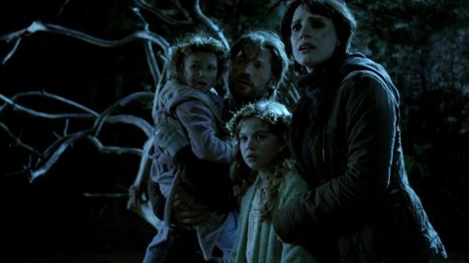 Mama: Not a real horror film so much as a sporadic and unmotivated series of jolts.