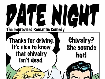 Image: Rom-Coms + Improv? Thank you, Go! Comedy