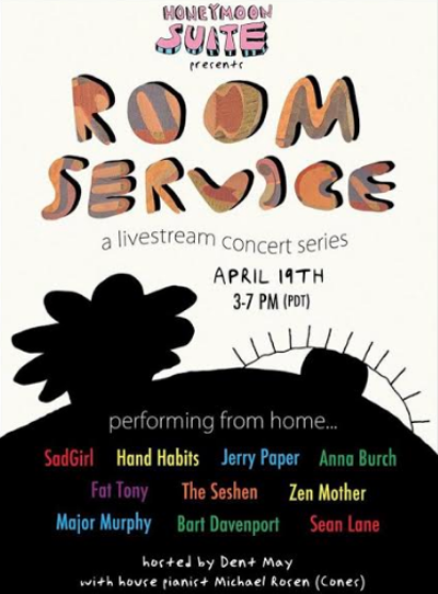 Room Serve: A livestream concert series