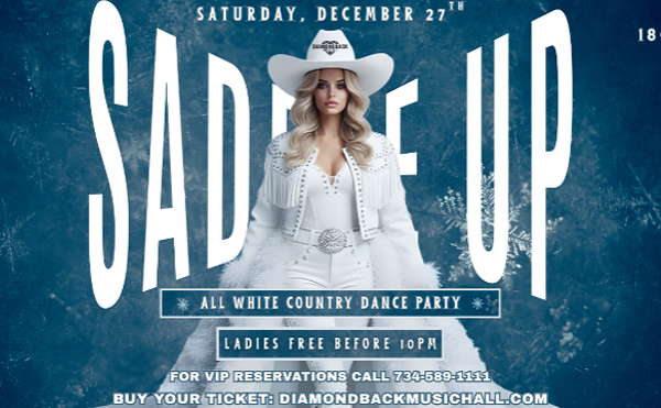 Image: Saddle Up: All White Party!
