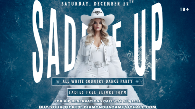 Image: Saddle Up: All White Party!