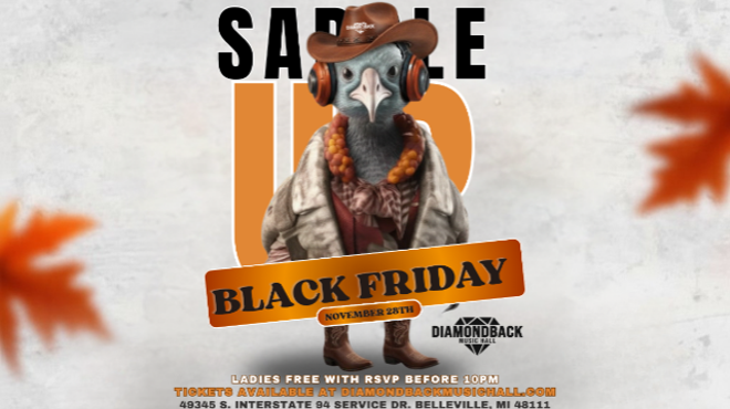 Image: Saddle Up Black Friday!