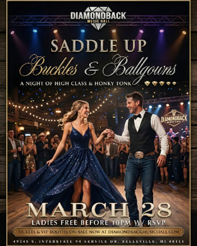Image: Saddle Up: Buckles & Ballgowns