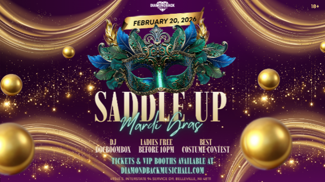 Image: Saddle Up: Mardi Gras!