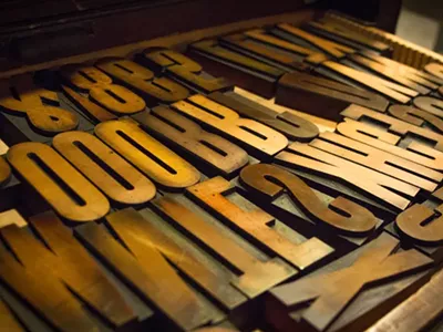Image: Salt & Cedar Letterpress