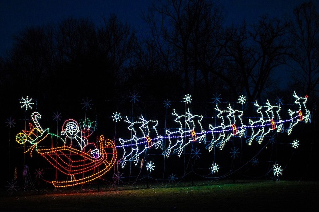 Wayne County's annual light display
Take a spin through Hines Park as the Wayne County Lightfest will host over 50 animated displays with more than 100,000 lights. 
For more information, see waynecounty.com.