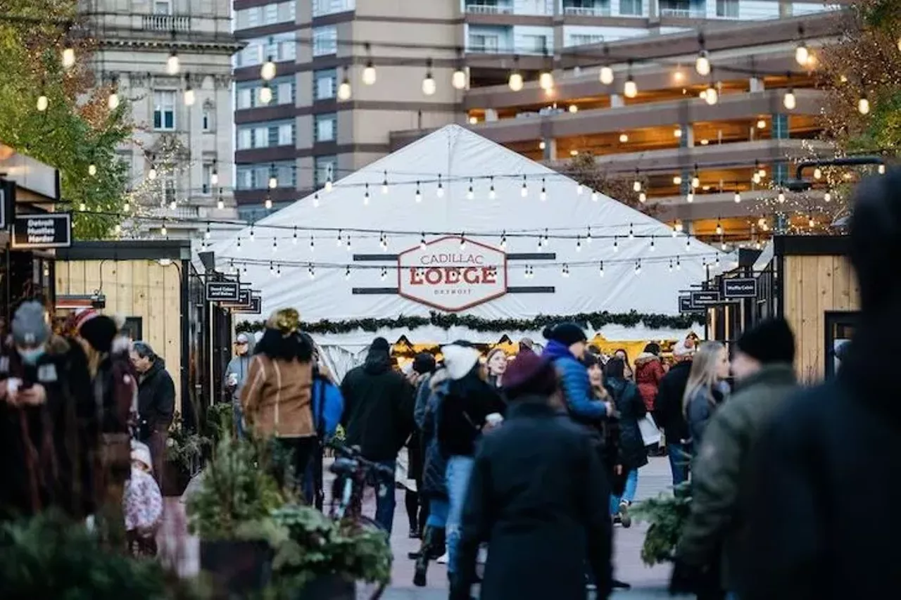 Shop in Cadillac Square Downtown Detroit Market has returned to Cadillac Square, where visitors can shop local businesses while staying warm in the heated booths. For more information and a complete list of vendors, see downtowndetroitparks.com.