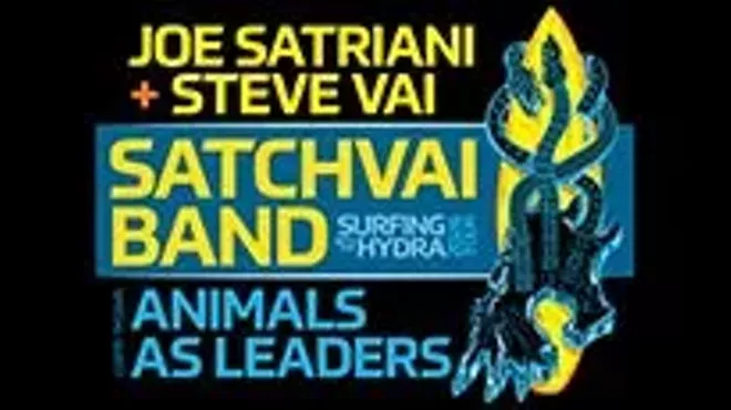 Image: SatchVai Band Ft Joe Satriani & Steve Vai with Animals As Leaders