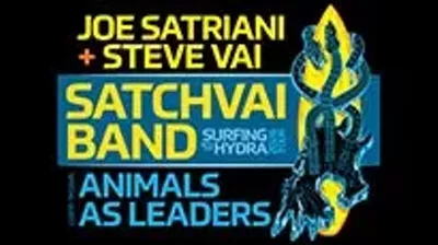Image: SatchVai Band Ft Joe Satriani & Steve Vai with Animals As Leaders