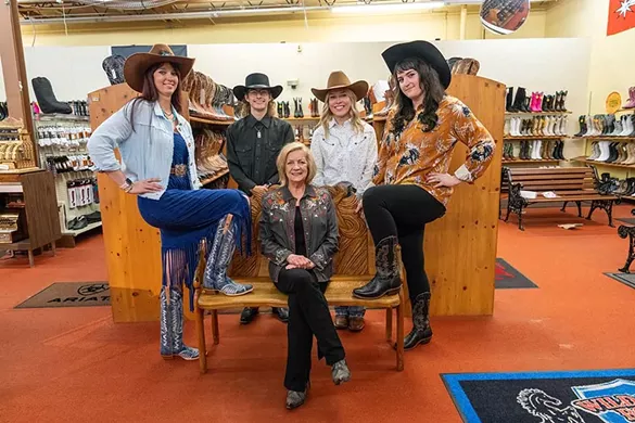 Since 1951, Scott Colburn Boots and Western Wear has served metro Detroit’s Western-at-heart community, offering “everything but the horse!”