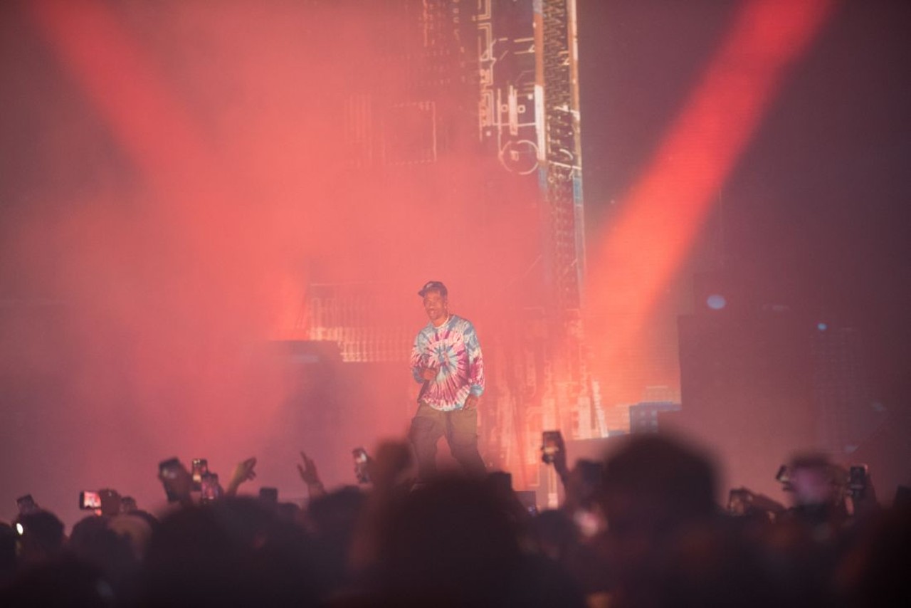 See how Travis Scott's sold-out show turned Little Caesars Arena into 'Astroworld'