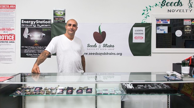 Seeds & Strains Novelty Seed Shop caters to marijuana growers
