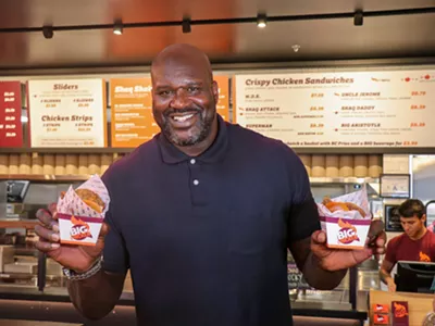 Shaquille O'Neal at Big Chicken.