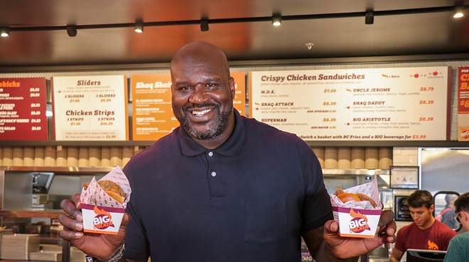 Shaquille O'Neal at Big Chicken.